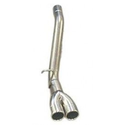 Piper exhaust Ford Focus MK2 - Engines: 1.4 1.6 Petrol Stainless Steel Rear section to suit, Piper Exhaust, SFOC8S